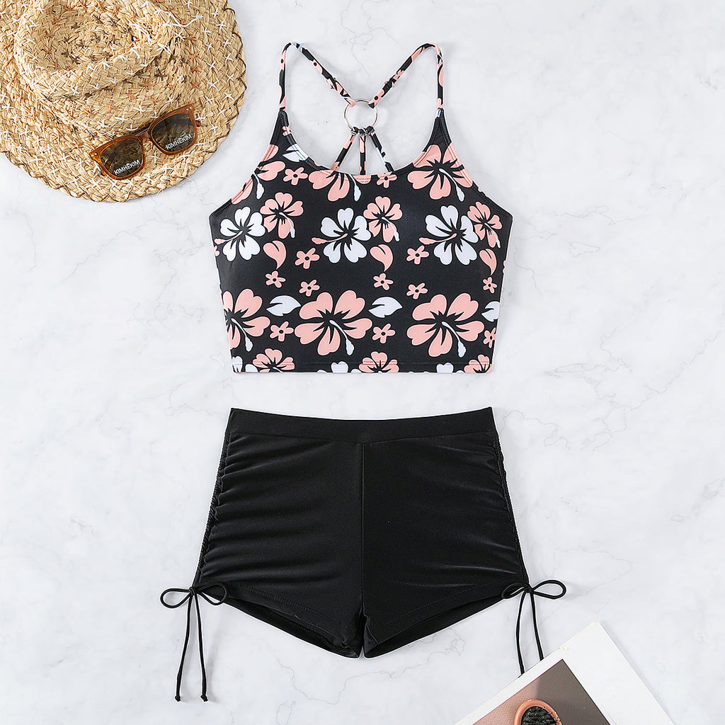 Women's Fashion Bikini Split Swimsuit Swimwear