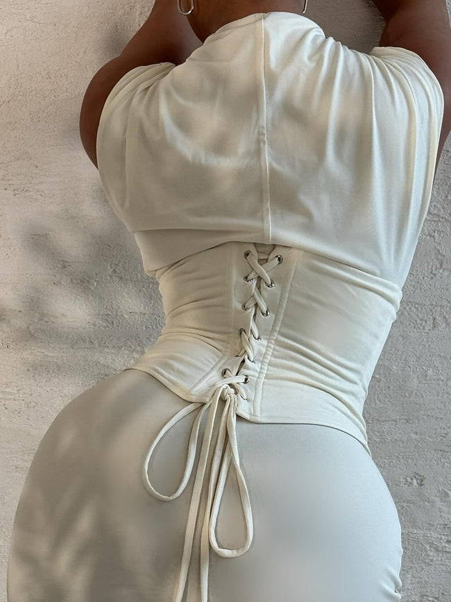 Sleeveless  Corset Maxi Dress Main Image