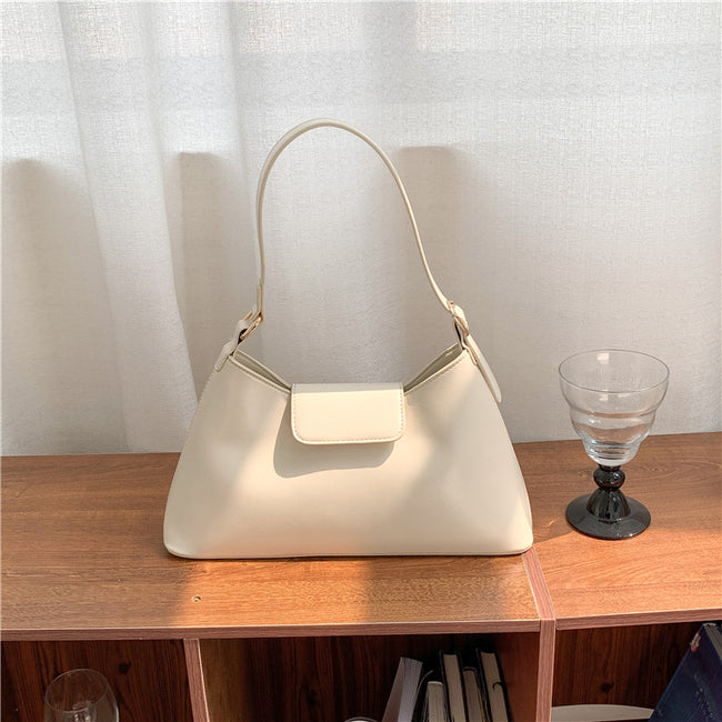 Womens Large-Capacity Korean-Style PU Tote And Shoulder Bag For Women Main Image