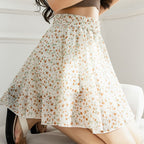 Plus Size Plump Girls Chiffon Floral Dress Children's Summer