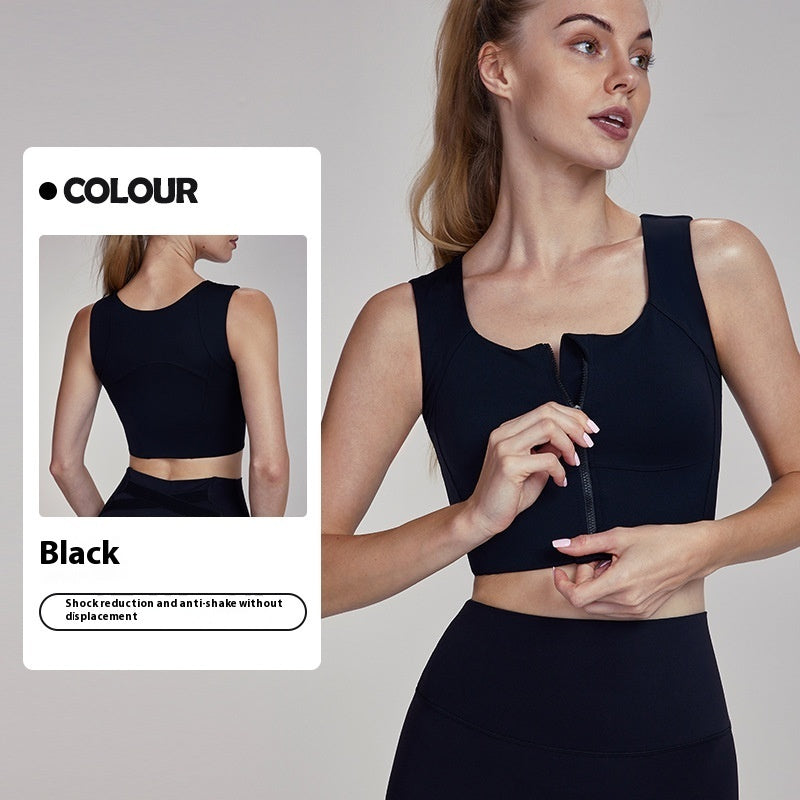 Nude Feel Sports Underwear Shockproof High-strength Vest Women