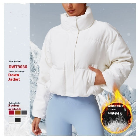 Winter New Warm Down Jacket Comfortable All-match Long Sleeve Main Image