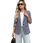 Women's Elegant Three Quarter Sleeve Blazer