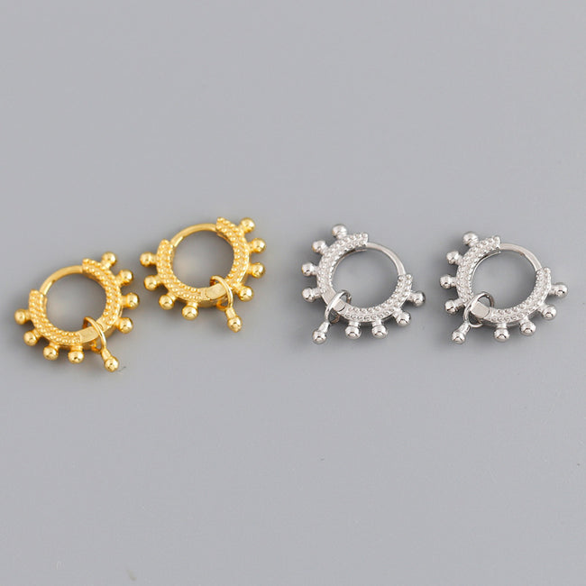 Stainless Steel Earrings Women Minimalist Gifts Unique Bridal Jewelry Main Image