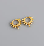 Stainless Steel Earrings Women Minimalist Gifts Unique Bridal Jewelry