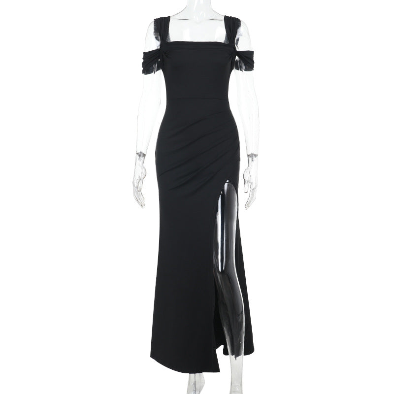 Sexy Slit Dress With Straps For Women