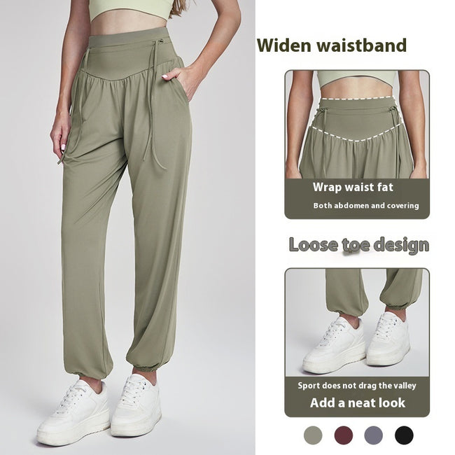High Waist Straight Loose-fit Tappered Trousers Women Hover Image