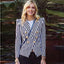 Slim-fitting Double-breasted Blazer With Vintage Stripes