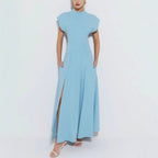 Slim Fit Slit Dress For Women