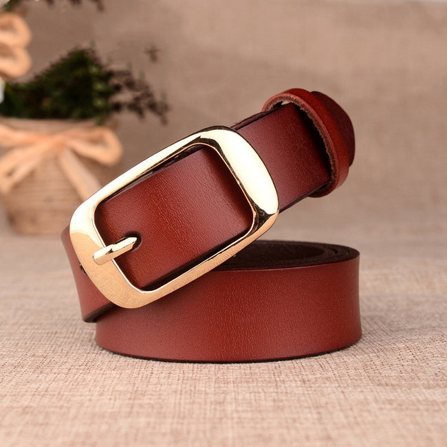 Ladies leather belt Main Image