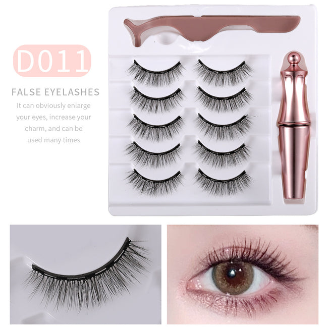 Mink Eyelashes Magnetic Eyelashes 5 Pairs Of Magnets Main Image