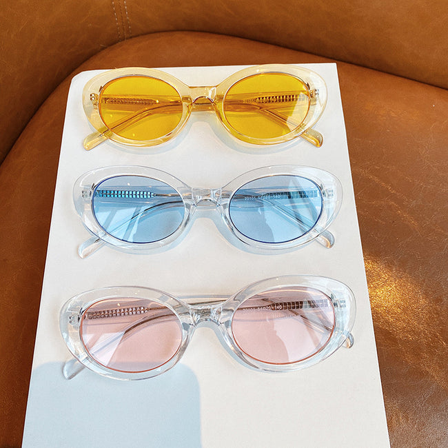 Small Frame Sunglasses Women Oval Frame Main Image