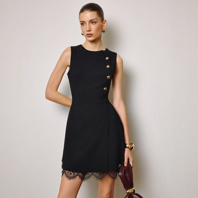 Sleeveless Casual Fashion Simple Dress Women Hover Image