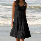 Casual Elegant Stitching Dress Women