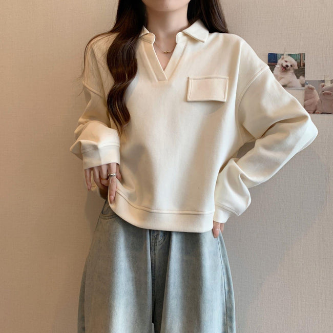 Artistic Retro Sweater For Women Autumn Main Image