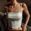 Fashion Suspenders Bottoming Vest For Women