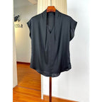 Thin Shirt Women Sleeveless Pullover Vest Top Women