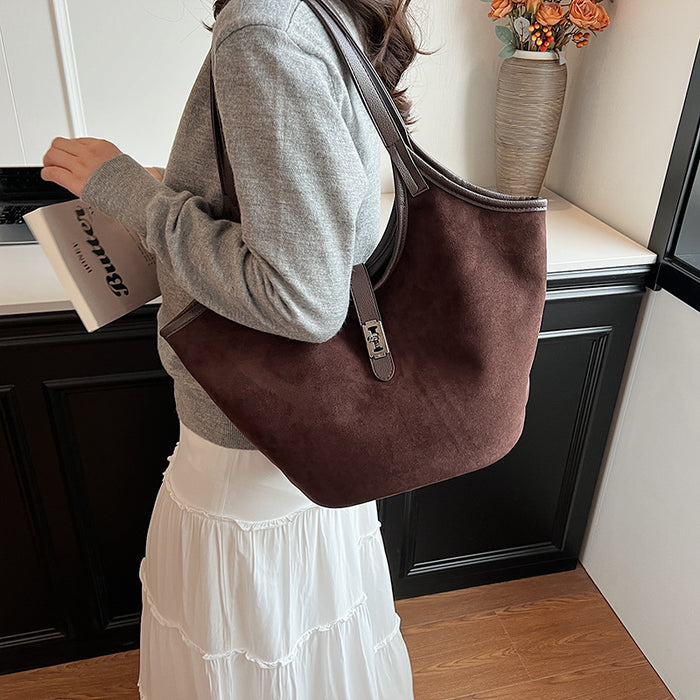 Sac fourre-tout vintage givré à la mode pour femme