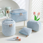 Flannelette Makeup Bag Travel Portable Four-piece Set