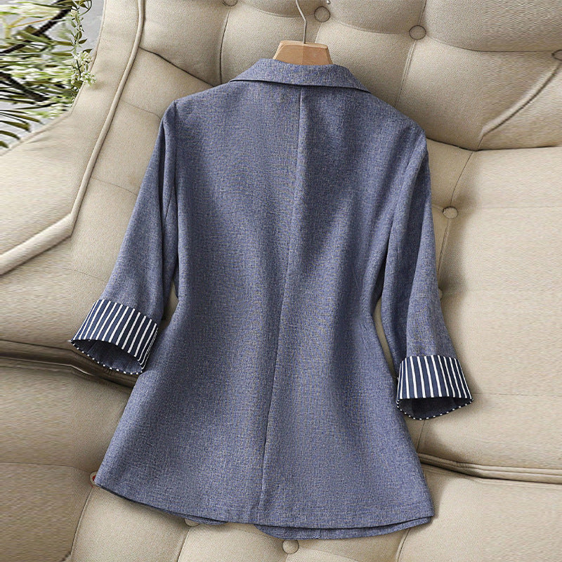 Women's Elegant Three Quarter Sleeve Blazer