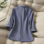 Women's Elegant Three Quarter Sleeve Blazer