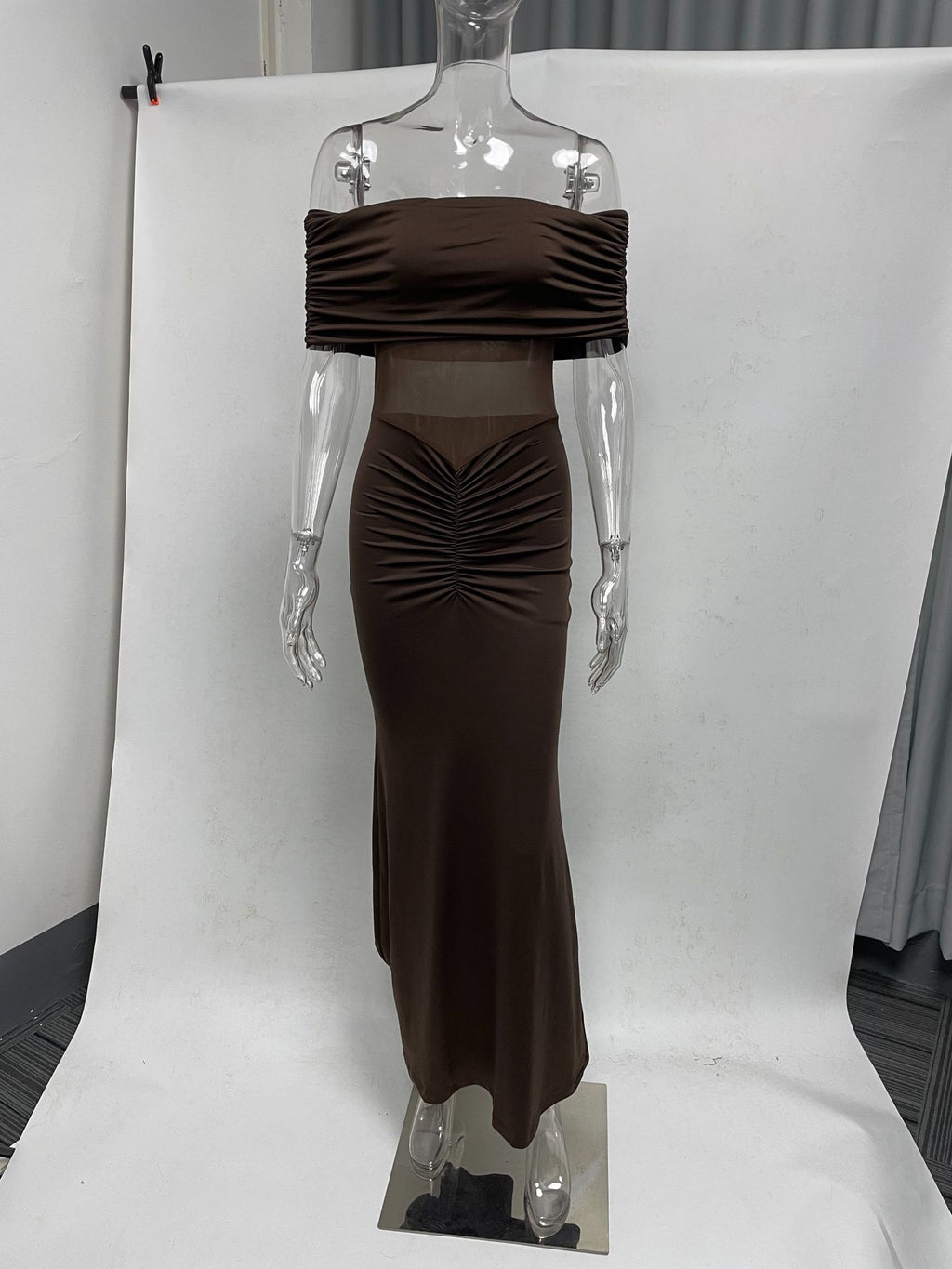 Sleeveless Pleated Party Dress For Women