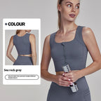 Nude Feel Sports Underwear Shockproof High-strength Vest Women