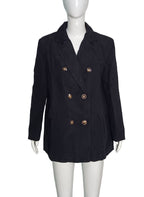 Women's Casual Solid-Color Corduroy Blazer