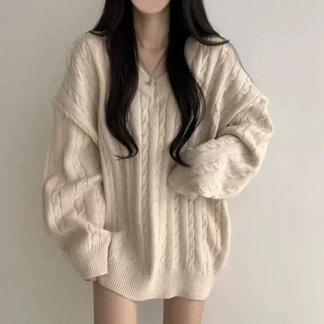 Loose Cozy AutumnWinter Sweater For Women Main Image