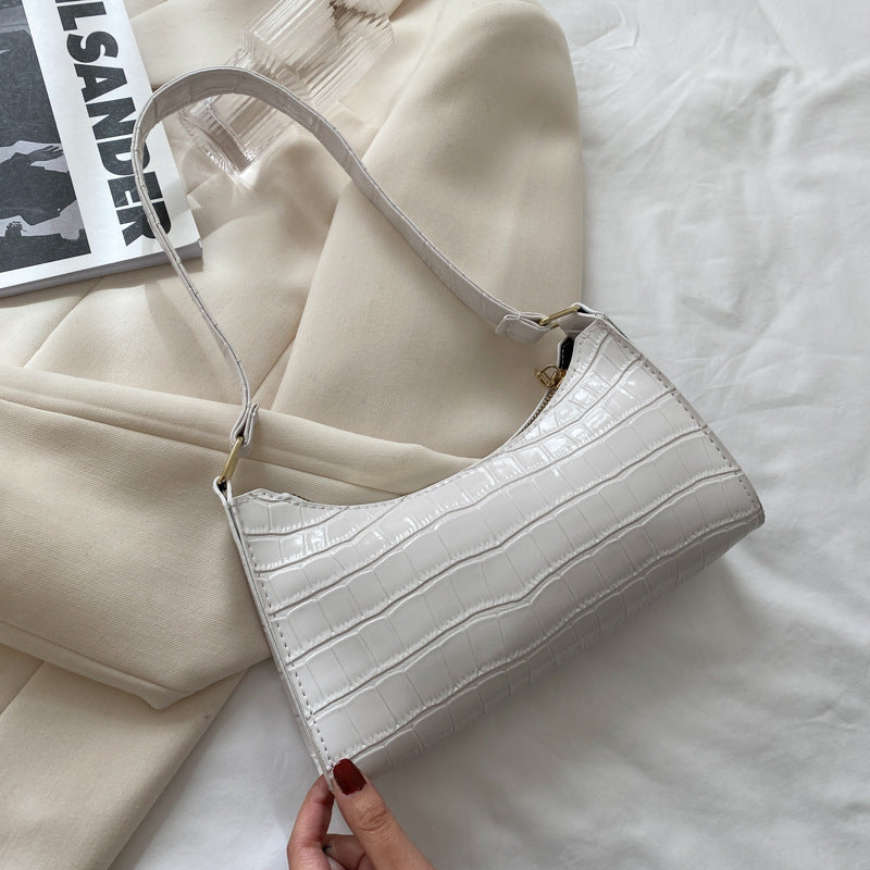 Pattern One Shoulder Handbag Temperament Trend Chain Bag Women