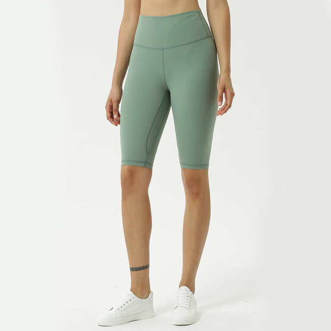 Nude yoga pants women high waist yoga pants Hover Image