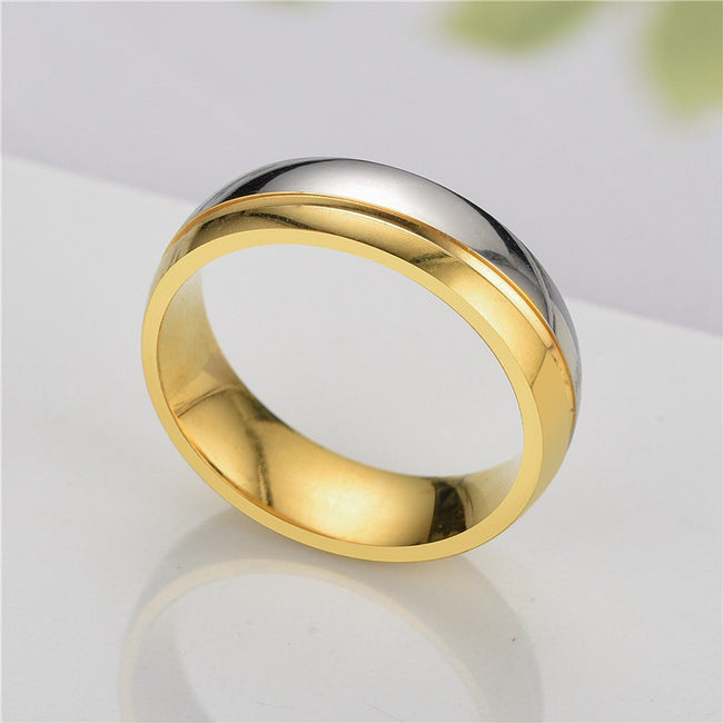 Vnox Wedding Rings For Women Men Anniversary Hover Image