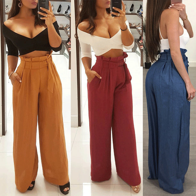 Autumn Fashion Women Trousers Ladies Loose Pants Main Image