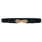 Leaf elastic elastic fashion all match belt