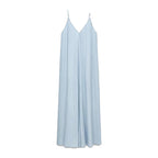 All-matching Camisole Elegant Midi Skirt Dress Solid Color