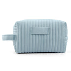 Velvet Large-Capacity Portable Makeup Organizer Bag