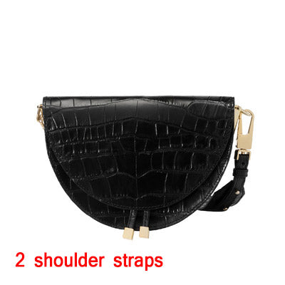 Snake pattern women shoulder bag Hover Image