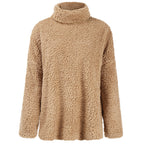 Fashion Casual Plush Loose Sweater Women