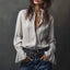 European And American Style Casual Resort Shirt For Women