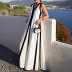 New Women's Contrast Color Fashion Casual Dress