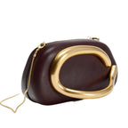 Retro Metal Decorative Clutch Box Bag