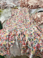 Fashion Printing Sleeveless Elegant Dress Women