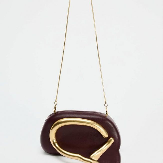 European And American Classic Round Box Clutch Dinner Bag Mini Bag Main Image