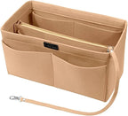 Women Ace Organizer Handbag Felt Travel Bag Insert Liner Makeup Organiser Pouch