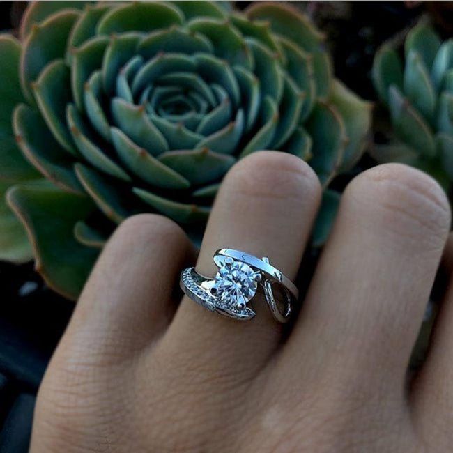 Accessories Fashion Lady Engagement Rings Jewelry Hover Image
