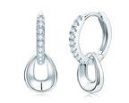 Instagram-style Long Tassel Moissanite Earrings For Women 925 Sterling Silver Ear Jewelry