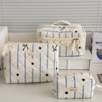 Bow-knot Flower Large-capacity Makeup Bag
