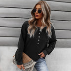 New Product Pullover Long-Sleeved Sweater Fashion Trend Round Neck Women's Clothing
