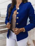 Long-sleeved Slim-breasted Small Blazer
