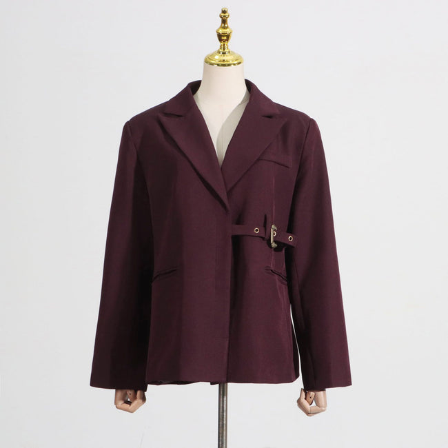 Irregular Fashionable Elegant Womens Blazer Main Image